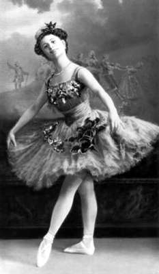 А.П. Павлова. Партия Пахиты (балет Пахита Э.М. Дельдевеза и Л.Ф. Минкуса). 1900-е годы.